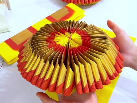 团圆 一个折26张#中秋折塔 #折塔教程 @抖音小助手