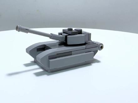 教大家用几块积木搭建一辆主战坦克#乐高积木搭建 #拼装模型 #乐高moc #积木 #拼装