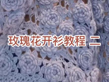 易梦玲同款玫瑰花毛衣
#钩针编织 #玩毛线 #爱生活爱编织 #手工diy #玫瑰花毛衣编织教程