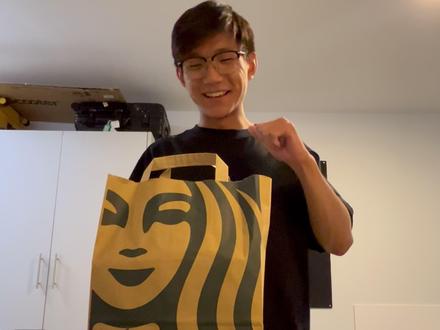 三块五的星巴克剩菜盲盒 #留学 #星巴克