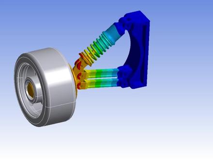 悬架系统刚柔耦合分析 #有限元分析 #ansysworkbench #机械设计