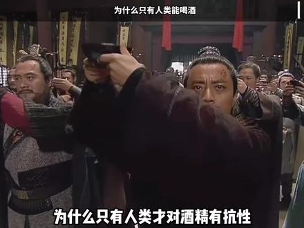 为什么只有人类对酒精有抗性? #喝酒 #酒精 #干杯 #科普一下 #冷知识