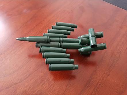 学做精美弹壳手工艺品!