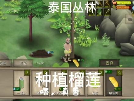 肝了九九八十七天,终于把榴莲种出来了,太不容易了#挨饿荒野
