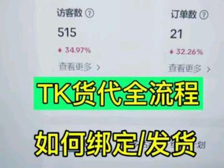 一条视频讲清楚TK电商货代发货全流程,如何绑定、采购、发货! #电商干货分享 #创作者中心 #创作灵感 #tiktok跨境电商 #货代 @抖音Dou+上热门