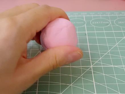 粉粉的小布包!#粘土手工 #粘土教程 #亲子手工 #幼儿园手工 #手工diy #手工制作 #