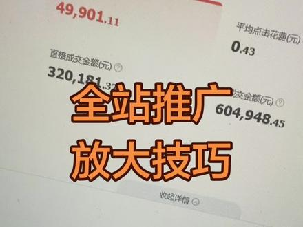 全站推广放量技巧 #电商 #电商运营 #直通车 #万相台无界 #代运营