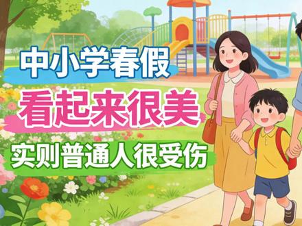 中小学春假:看起来很美,实则普通人很受伤