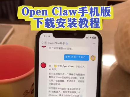 开源Ai Al玩家必看!《金财宝库》OpenClaw官方正版来了!开源本地AI大模型,功能超强还免费,安卓苹果都能用,我3步教会你安装 #OpenClaw #本地AI #AI工具 #手机黑科技#干货分享 OpenClaw怎么下载