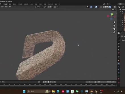 blender楼梯扶手创建思路求助 #设计 #建模 #3d设计 #制作过程
非常难受