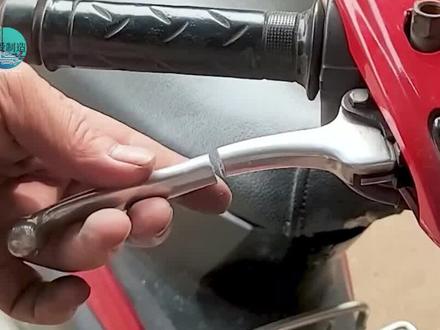 铝合金刹车把手摔断了怎么办?掌握这种经验技巧,修复后新的一样 #旧物翻新 #工具