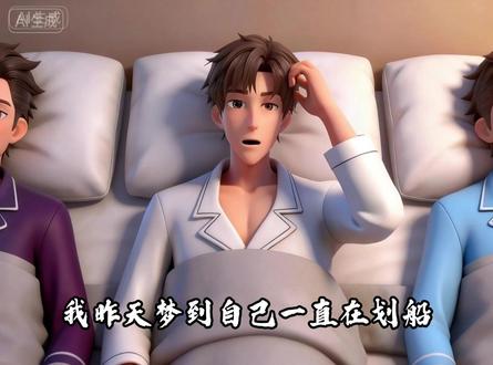 #搞笑 #搞笑视频 #二次元 #动漫 #兄弟 《梦到划船》