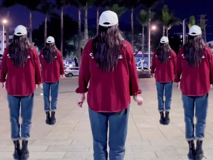 简单版本#花开的时候你就来看我#零基础广场舞 #原创编舞 #花开的时候你就来看我