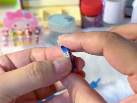 可爱的微缩悠哈奶糖教程,好可爱的#微缩场景 #微缩里的迷你世界 #食玩 #大人也要玩玩具 #手工diy