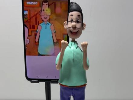 手工制作 小头爸爸#手工制作 #大头儿子小头爸爸