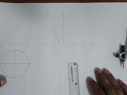 直角偏心圆锥的展开图怎么画?小伙教你一招简单的,太实用了!