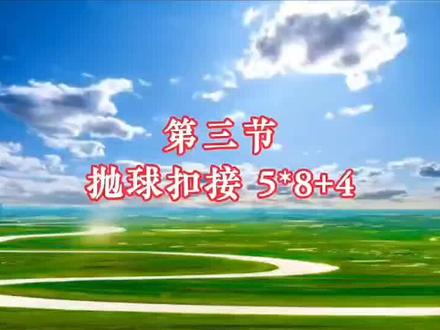 #柔力球《苍穹唤》第三节。