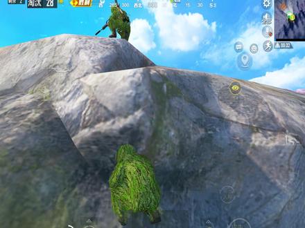 决赛圈敌人懵了~~~ #流浪地球 #和平精英 #游戏日常 #苟分