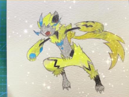 一天一个破壳梦,彩铅手绘简笔画。捷拉奥拉,就决定是你了!#精灵宝可梦 #一天一个破壳梦 #彩铅手绘#简笔画