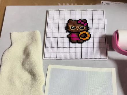 终于终于终于出了#拼豆 #无孔 #手工 #玩 #邪修