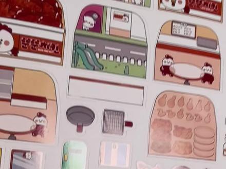 炸鸡店安静书教程来喽。喜欢的小朋友赶紧去做起来吧。超级好玩。#不看手机 #不看手机的孩子 #提高动手动脑能力 #安静书制作 #安静书