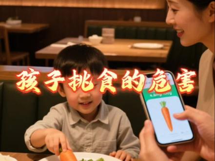孩子挑食有危害#健康#认知#育儿#科学喂养