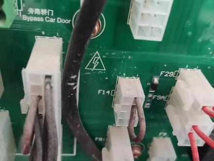 #电梯安装工 广日MAX-E安全回路短接