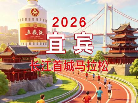 2026宜宾长江首城马拉松(全程)赛道速览 时间:2026年4月19日(星期日)7:00
地点:宜宾市
全程马拉松(42.195公里),4000人
半程马拉松(21.0975公里),12000人
跑遍四川半程马拉松(团体赛),100组
#2026宜宾长江首城马拉松 #宜宾 #宜宾马拉松 #马拉松 #路线图