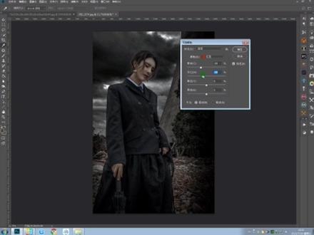 巴氏为你讲解暗黑系调片技巧#ps修图 #ps教程