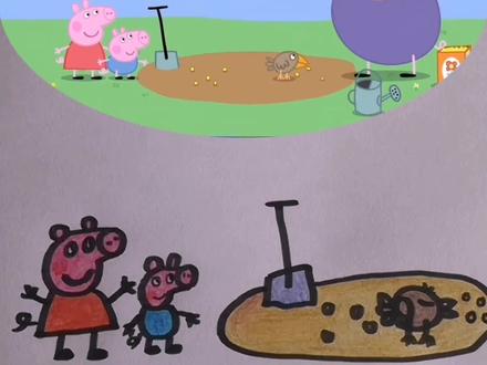 简笔画小鸟偷吃猪爷爷的花籽,猪爷爷在花园种花,花籽却不见了,原来都被小鸟偷吃掉了#画画 #上热门#感谢抖音 #感谢支持感谢关注