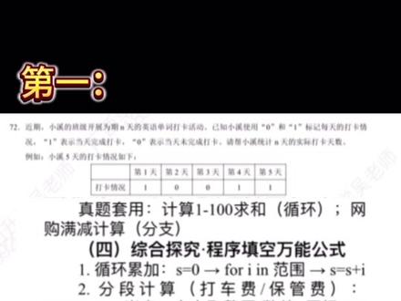 广西单招信息技术大题不会做?认真看完,你也能拿满分#广西 #单招#信息技术 #提分
