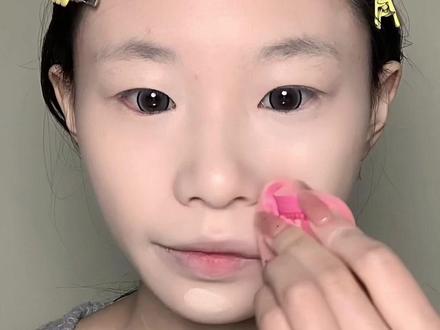 淡颜肿内双速学冷感甜欲妆!#妆教 #妆容 #妆容教程 #化妆