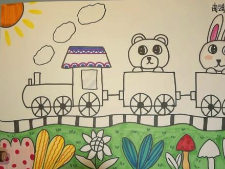 学习几个简单的形状组合,小火车不就轻松搞定,4-5岁的来练习吧#曲靖美术 #画画 #绘画 #一起学画画 #爱画画的小朋友 #创意美术 #原创 #画画🎨 #画画使我快乐 #想画就画 #绘画过程 #爱画画的孩子 #跟我一起学画画 #美术 #画画打卡 #每日一画