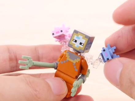 乐高我的世界—守卫者大战#乐高 #我的世界