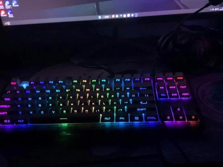 mk870它来咯#键盘发光 #腹灵竞技外设