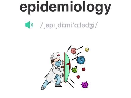 今天学一个比较专业的词汇——epidemiology~疫情期间大家要做好防护#英语 #每日英语 #学英语 #单词