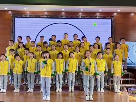 英文合唱比赛专场#从教室到舞台 #孩子们棒棒哒 #我为我的学校打call #爱学习爱生活 #演出我们是认真的