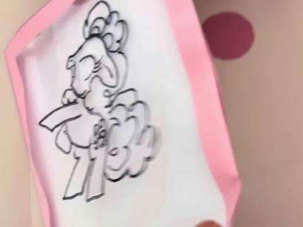 #真实生活分享计划 自制碧琪变色小卡#小马宝莉普卡再利用