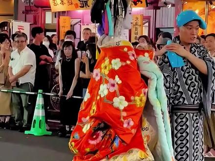 日本花魁出巡盛装迎贵客 #日本花魁 #花魁