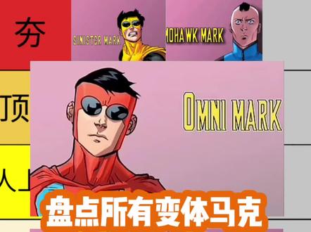 盘点无敌少侠 最强马克变体#无敌少侠第二季 #无敌少侠 #炎魔解说 #无敌少侠漫画 #战力排名