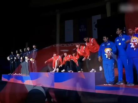 平昌亚锦赛三冠王 恭喜#林高远 #亚锦赛