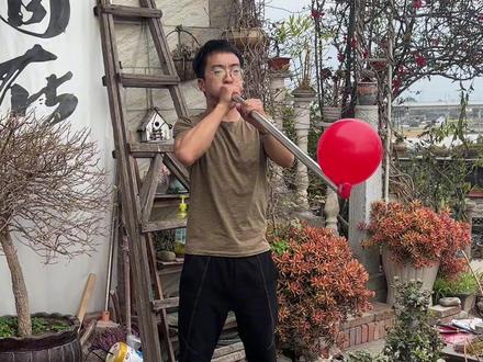 手搓轮船汽笛声喇叭#手搓汽喇叭 #轮船汽笛声 #自制玩具 #制作过程#儿童创意手工