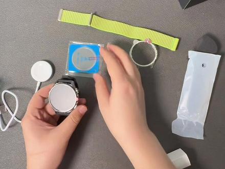 华为GT6开箱,日子也是好起来了,我也用上遥遥领先了🥰 #华为 #华为gt6 #华为手表 #遥遥领先 #iphone