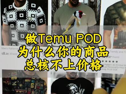 Temu POD提高核价,Ai图生图#temu #temu半托管 #陀螺跨境