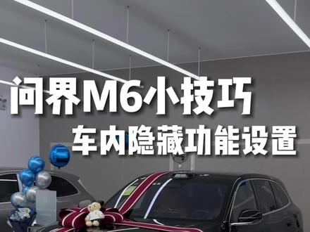 问界M6车内隐藏功能设置 #问界M6 #问界m6落地价 #问界M6上市 #问界M6提车 #问界M6价格