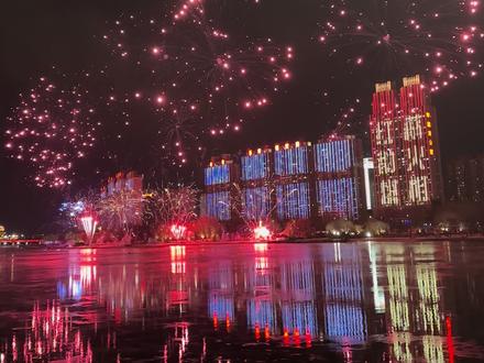 告别2025,迎接2026,跨年大型烟花秀,祝大美吉林越来越好#烟花秀 #新年烟火