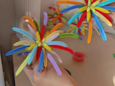 #扭扭棒烟花教程#扭扭棒烟花#扭扭棒DIY烟花#烟花氛围 #扭扭棒烟花成品 #扭扭棒手工