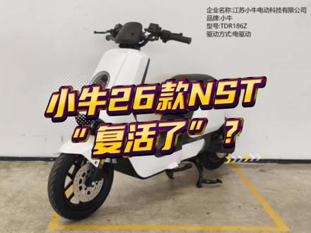 小牛NST“复活了”?#小牛电动 #小牛NST #新国标电动车 #小牛南宁同城会