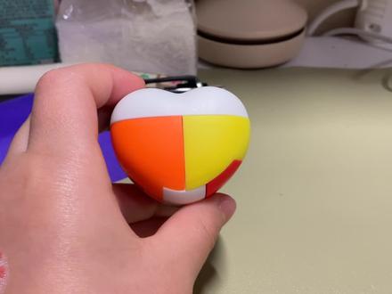 爱心型鲁班锁拼接教程 #玩具