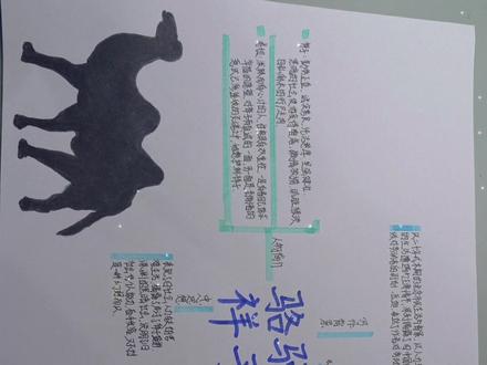 来吧!展示:《骆驼祥子》思维导图